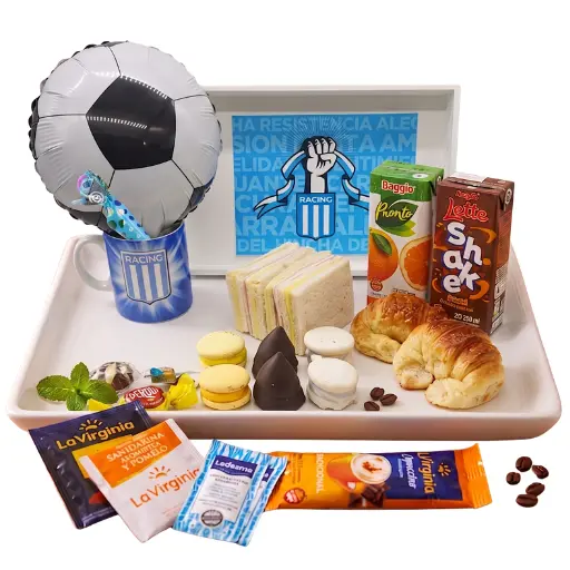 Desayuno o merienda racing